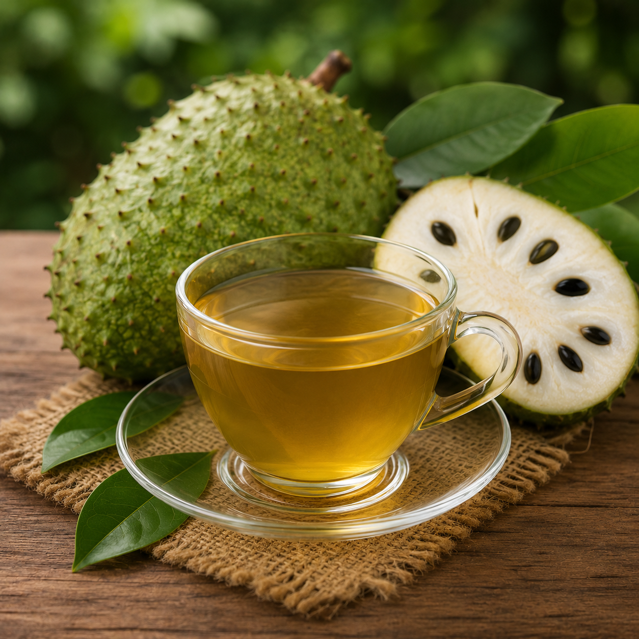 Premium Soursop Tea Upcycled Product Asset