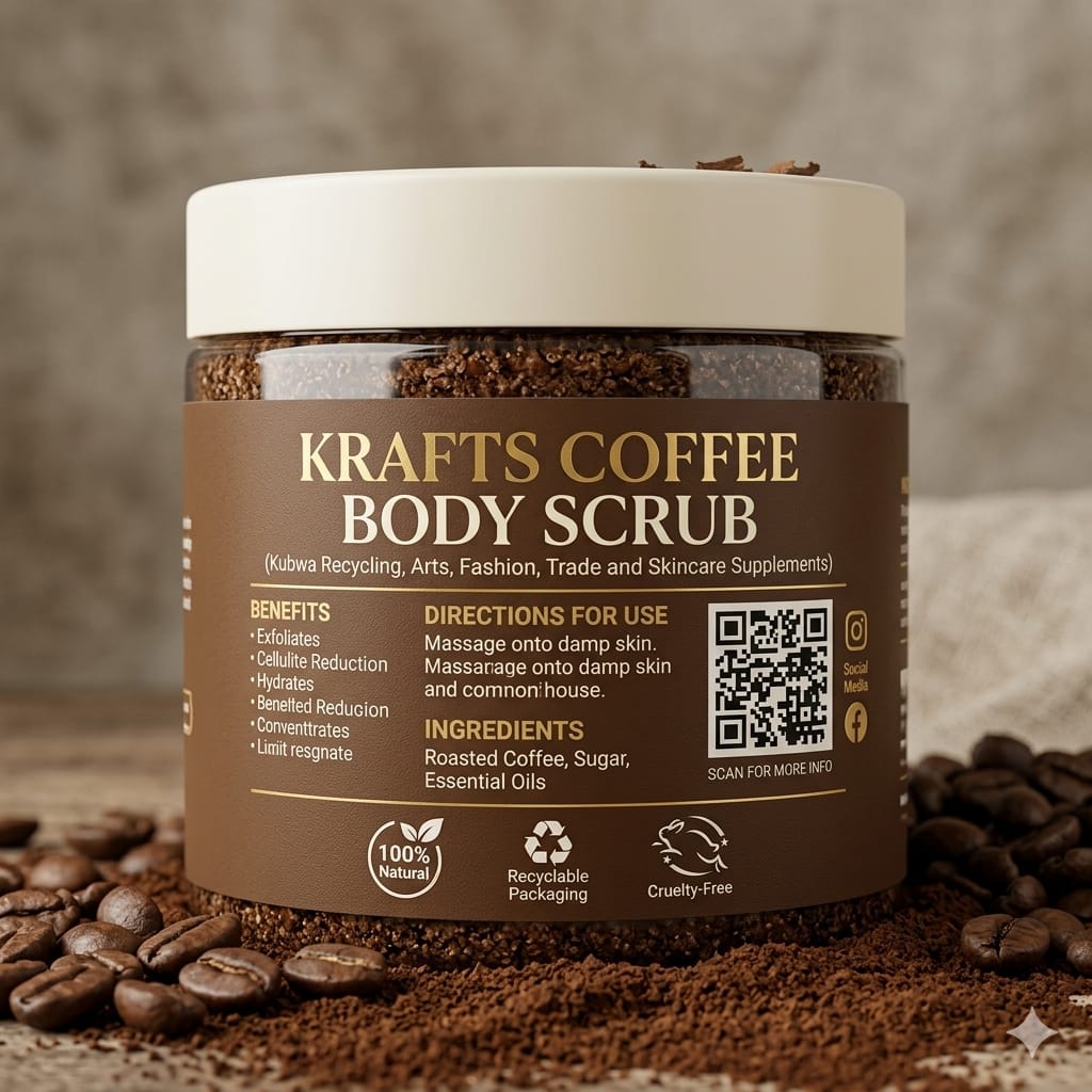 Coffee body-scrub Upcycled Product Asset